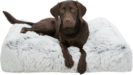 Trixie Hundekissen Harvey eckig weiß-schwarz-grau 140 x 90 cm – Bild 1 von 2