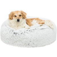 Produktbild von Trixie Hundekissen Harvey rund 60 cm weiß grau
