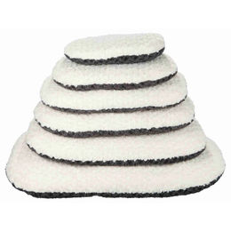TRIXIE Hundekissen Kaline oval grau creme 70 x 47 cm – Bild 1 von 1