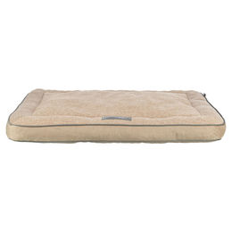 Produktbild von Trixie Hundekissen Liano eckig aus Webstoff und Samt in Beige 120 x 70 cm