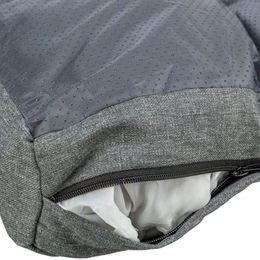TRIXIE Hundekissen Nio in Grau mit Polyesterfüllung und abnehmbarem Bezug 90 x 75 cm – Bild 1 von 5