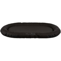 Produktbild von Trixie Hundekissen Samoa Classic oval schwarz 140 x 105 cm