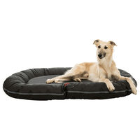 Produktbild von Trixie Hundekissen Samoa Vital oval schwarz 90 x 70 cm
