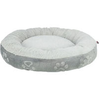 Produktbild von Trixie Hundekorb Jimmy Soft rund aus Plüsch Grau 50 cm