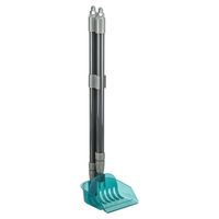 Produktbild von Trixie Hundekot-Kehrschaufel mit Harke teleskopisch längenverstellbar grau/blau - 1 Stk.