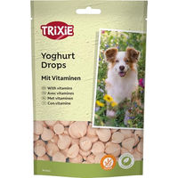 Produktbild von TRIXIE Hundeleckerli Joghurt Vitamin Drops vegetarischer Hundesnack ohne tierisches Protein 200 g - 6 x 200 g