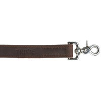 Produktbild von Trixie Hundeleine aus Leder Rustic in Braun für große Hunde L-XL - 1 Stk.