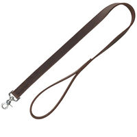 Produktbild von Trixie Hundeleine aus Leder Rustic in Braun Größe M-L - 1 m