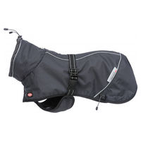 Produktbild von Trixie Hundemantel Calvi grau wasserdicht aus Polyester Größe L