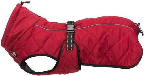 Trixie Hundemantel Minot Rot Größe L Waterproof – Bild 1 von 9