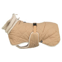Produktbild von Trixie Hundemantel Minot Sherpa beige Größe S mit 33 cm Rückenlänge