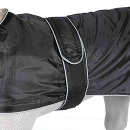 Trixie Hundemantel Orléans Wintermantel aus Nylon wasserabweisend Schwarz Größe M – Bild 1 von 5