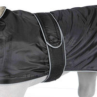 Produktbild von Trixie Hundemantel Orléans Wintermantel aus Nylon wasserabweisend Schwarz Größe M