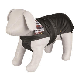 Trixie Hundemantel Paris Wintermantel wasserabweisend Nylon Schwarz Größe S 40 cm - 1 Stk. – Bild 1 von 3