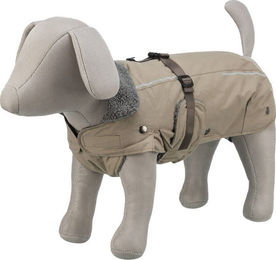 Trixie Hundemantel Rouen 2 in 1 wasserabweisend Beige Größe M – Bild 1 von 6