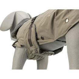 Trixie Hundemantel Rouen 2 in 1 Wintermantel wasserabweisend Polyester Beige Größe S 38 cm - 1 Stk. – Bild 1 von 8
