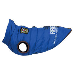 Trixie Hundemantel Saint-Malo mit integriertem Geschirr blau 40 cm - 1 Stk. – Bild 1 von 3