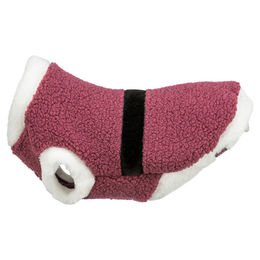 Produktbild von Trixie Hundemantel Saint Nick Plüsch Rot Größe XS Rückenlänge 30 cm