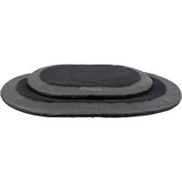 Produktbild von Trixie Hundematte Felicia aus Polyester in Grau und Schwarz 70 x 55 cm