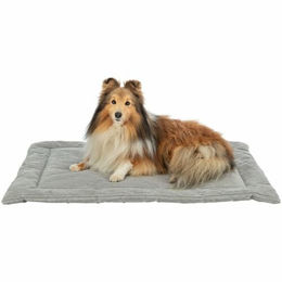 Trixie Hundematte Jonna aus Cord in Grau 70 x 50 cm – Bild 1 von 2