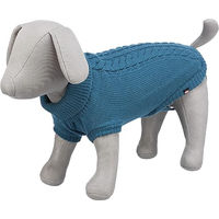 Produktbild von Trixie Hundepullover Kenton aus Wolle Blau Größe L