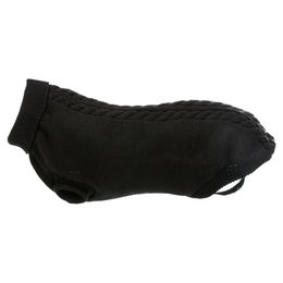 Trixie Hundepullover Kenton aus Wolle Schwarz Größe L – Bild 1 von 3