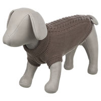 Produktbild von Trixie Hundepullover Kenton wasserfest aus Synthetikwolle Grau XS - 1 Stk.