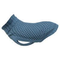 Produktbild von Trixie Hundepullover Norwood aus Baumwolle blau-grau Größe XXS