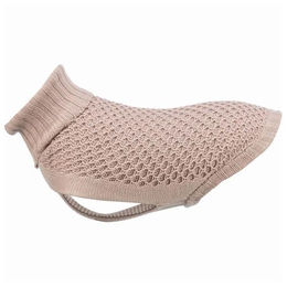Trixie Hundepullover Norwood Blush Rosa Größe M mit 50 cm Rückenlänge aus Baumwolle und Wolle – Bild 1 von 1