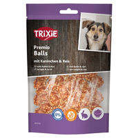 Produktbild von Trixie Hundesnack Balls mit Kaninchen und Reis 80 g