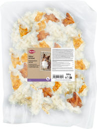 Produktbild von Trixie Hundesnack Kaninchenhaut mit Fell 500 g Monoprotein Naturkauartikel ohne Farb- und Aromastoffe - 500 g