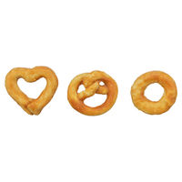 Produktbild von Trixie Hundesnack Mini Mix Pretzel Heart Ring Huhn und Rind glutenfrei und ohne Zucker 1800 g