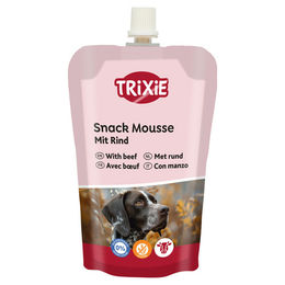 Trixie Hundesnack Mousse mit Rind und Geflügel glutenfrei und ohne Zucker 200 g – Bild 1 von 5