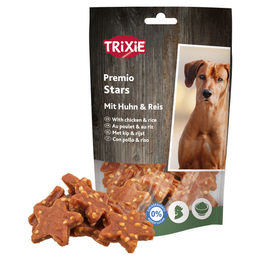 Trixie Hundesnack Sterne mit Huhn - Hoher Fleischanteil und ohne Zucker 100 g - 3 x 100 g – Bild 1 von 2