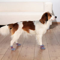 Produktbild von Trixie Hundesocken Anti-Rutsch XL Grau aus Baumwolle