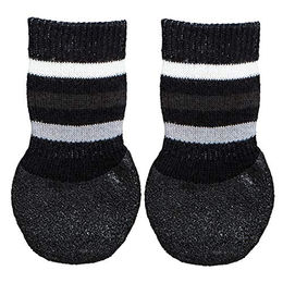 Trixie Hundesocken aus Baumwolle für große Rassen und Senioren Schwarz L–XL – Bild 1 von 4