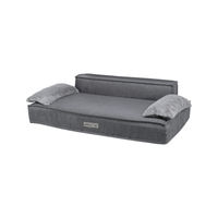 Produktbild von Trixie Hundesofa Liano aus Plüsch Grau 100 x 60 cm