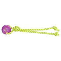 Produktbild von Trixie Hundespielzeug Aqua Toy Spieltau mit Ball aus TPR zum Apportieren und Schwimmen