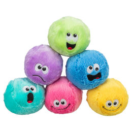 Produktbild von Trixie Hundespielzeug Ball aus Plüsch bunt