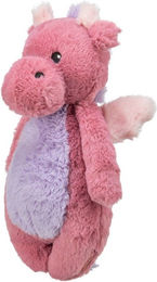 Trixie Hundespielzeug Drache aus Plüsch mit Sound 27 cm Rosa - 27 cm – Bild 1 von 7