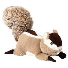 Trixie Hundespielzeug Eichhörnchen aus Plüsch mit Stimme 24 cm Naturfarben – Bild 1 von 4
