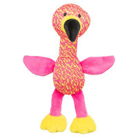 Produktbild von Trixie Hundespielzeug Flamingo aus Rosa Plüsch für alle Größen