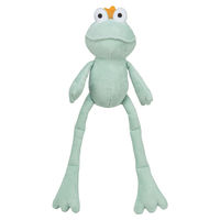 Produktbild von Trixie Hundespielzeug Froschkönig Plüschspielzeug aus Polyester Grün