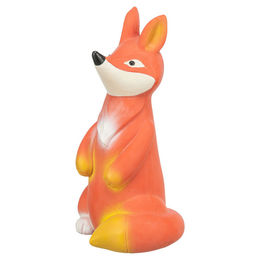 Trixie Hundespielzeug Fuchs aus Latex in Orange für alle Altersstufen und Größen – Bild 1 von 2