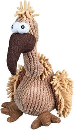 Trixie Hundespielzeug Geier Gustav Plüschtier in Beige und Braun 28 cm - 28 cm – Bild 1 von 9