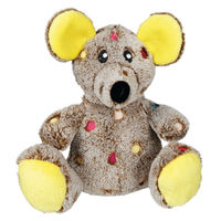 Produktbild von Trixie Hundespielzeug Maus aus Plüsch in Braun 17 cm - 17 cm