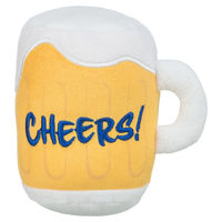 Produktbild von Trixie Hundespielzeug Oktoberfest Bier Gelb 13 cm