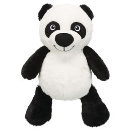Trixie Hundespielzeug Panda Bär aus Plüsch in Schwarz-Weiß – Bild 1 von 2
