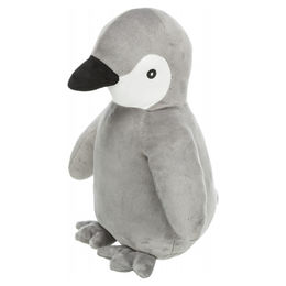 Produktbild von Trixie Hundespielzeug Pinguin aus Plüsch in Grau - 1 Stk.