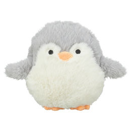 Produktbild von Trixie Hundespielzeug Pinguin aus Plüsch weiß grau